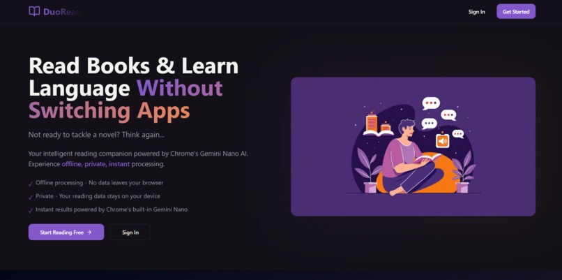 DuoRead – screenshot 1