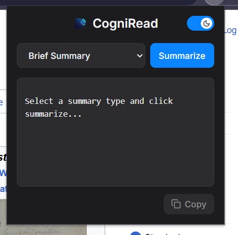 Cogniread – screenshot 2