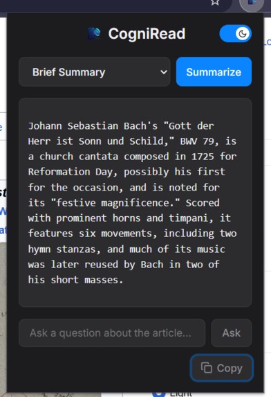 Cogniread – screenshot 4