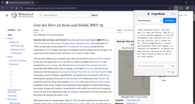 Cogniread – screenshot 5