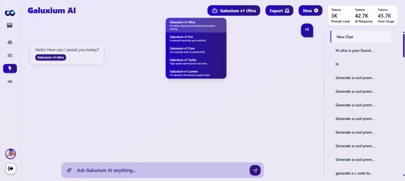 Galuxium — The AI That Builds Startups Autonomously – screenshot 31