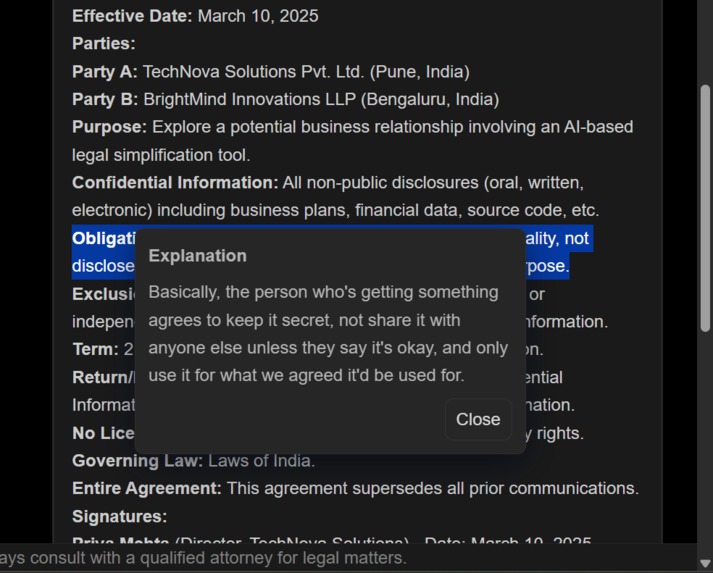 Jurisio-Making Legal Documents Simple – screenshot 5
