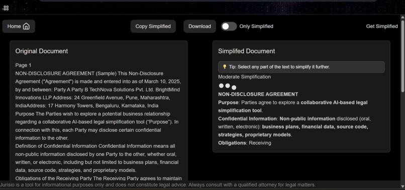 Jurisio-Making Legal Documents Simple – screenshot 3