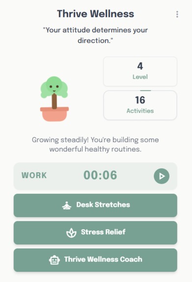 Thrive Wellness – screenshot 1