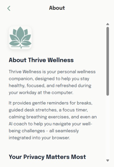 Thrive Wellness – screenshot 8