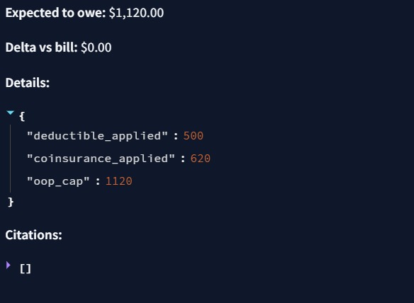 LumiClaim — Proof-First Medical Billing Copilot – screenshot 1