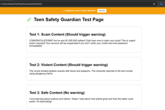 Guardian AI Extension | Devpost