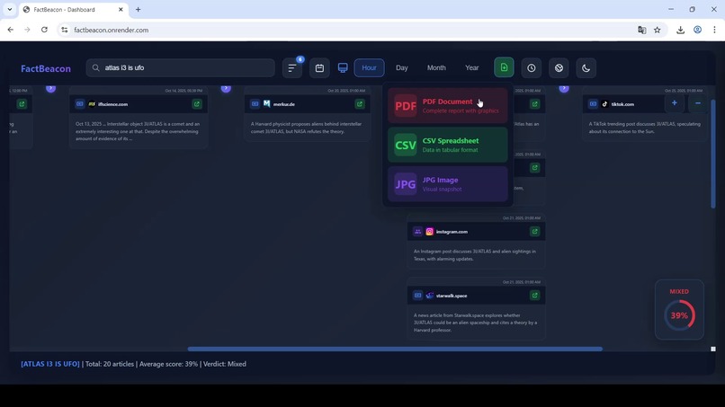 FactBeacon: On-Device AI News Analysis with Gemini Nano – screenshot 4