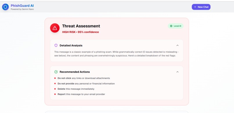 PhishGuard AI – screenshot 2