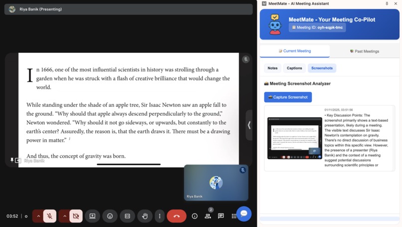 MeetMate – screenshot 4