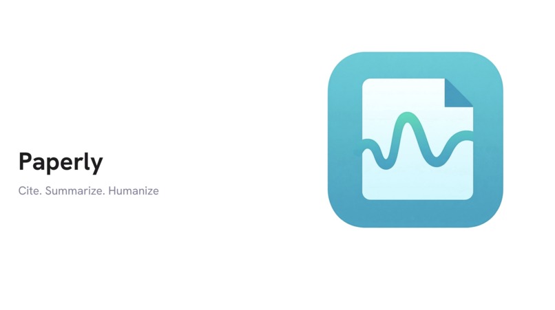 Paperly - Summarize. Cite. Humanize – screenshot 1