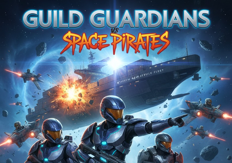 GUILD GUARDIANS vs SPACE PIRATES (LASER TAG) – screenshot 1