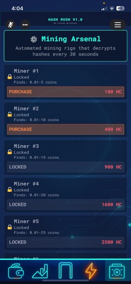 HASH RUSH: Crypto Tycoon Sim – screenshot 3
