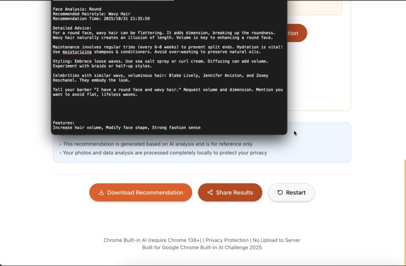AI Hairstyle Advisor – screenshot 11