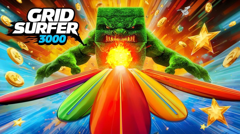 Grid Surfer 3000 – screenshot 1