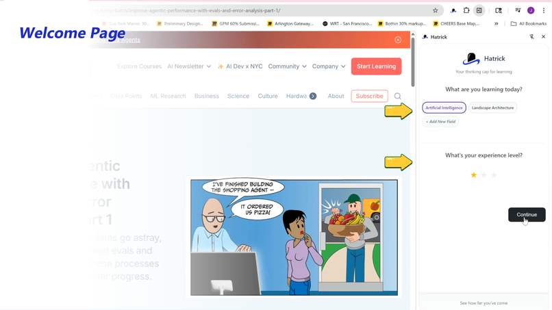 Hatrick - your thinking cap for learning – screenshot 3