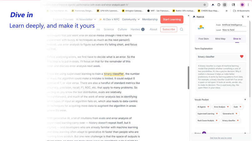 Hatrick - your thinking cap for learning – screenshot 7