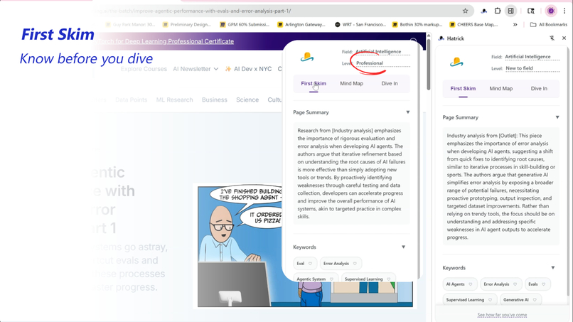 Hatrick - your thinking cap for learning – screenshot 4
