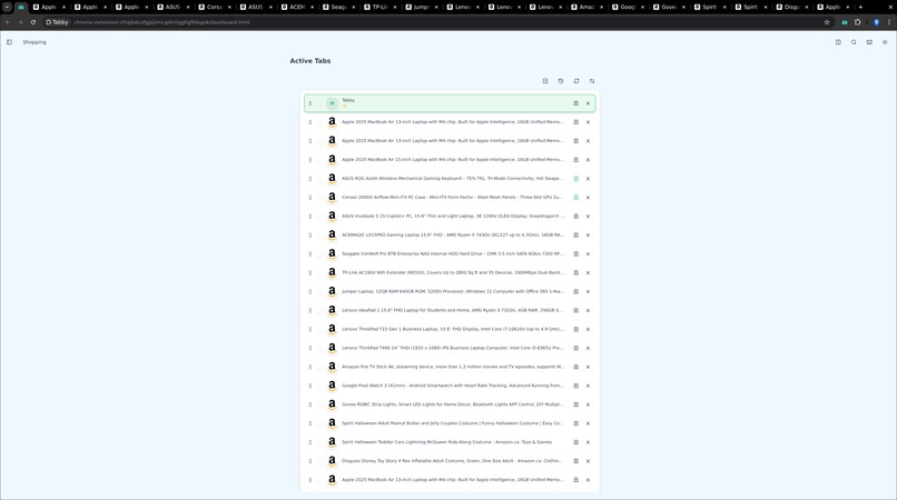 Tabby – screenshot 1