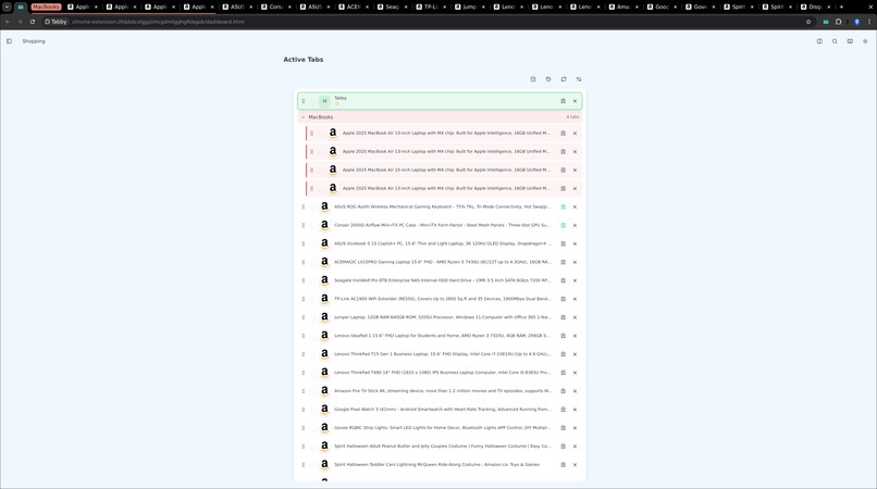 Tabby – screenshot 2