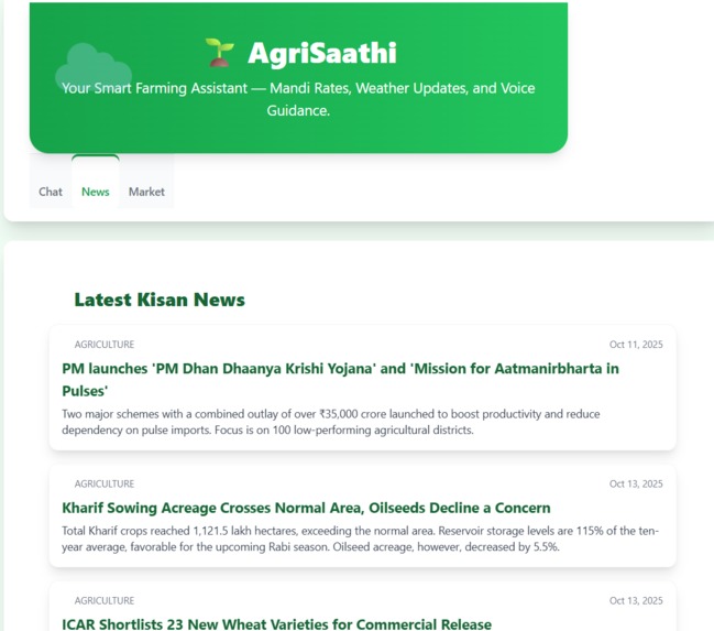 AgriSaathi – screenshot 3