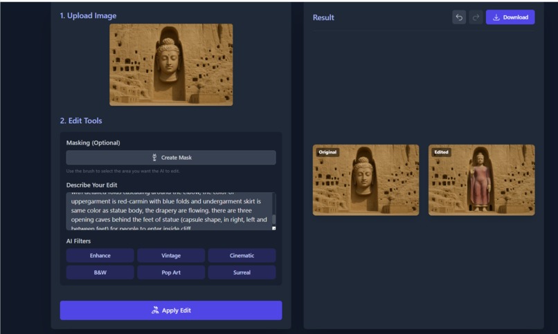 ReGenAI: Rebuilding the World Through Vision – screenshot 3
