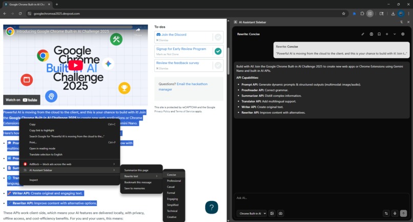 AI Assistant Sidebar – screenshot 5