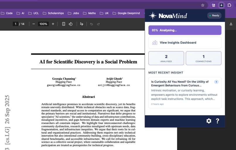 NovaMind – screenshot 2