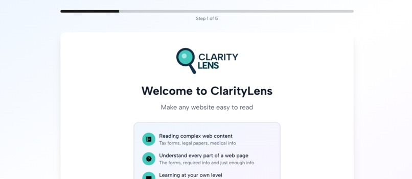 Clarity Lens – screenshot 1