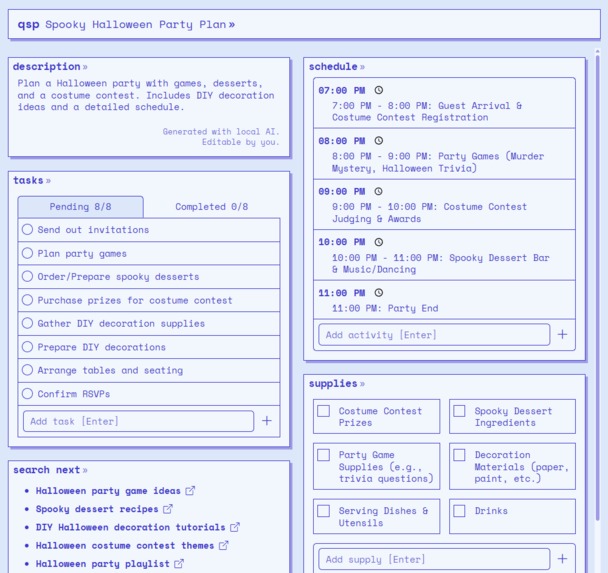 Quick Smart Plan – screenshot 3