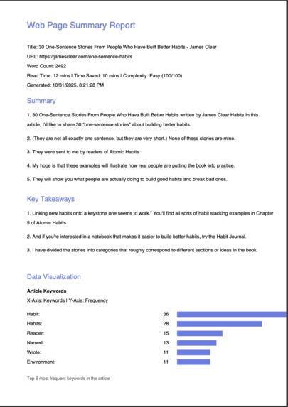 Spidey Sense : My Research Analyst  – screenshot 3