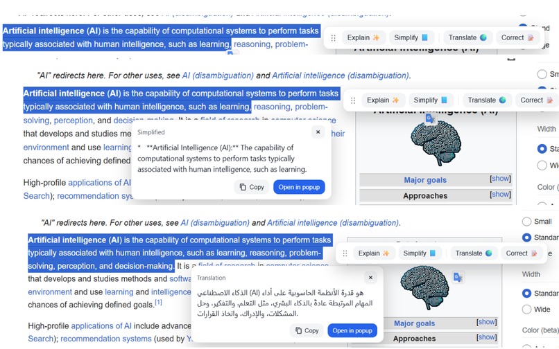 AccessiAI – Making the Web Accessible for Everyone – screenshot 3