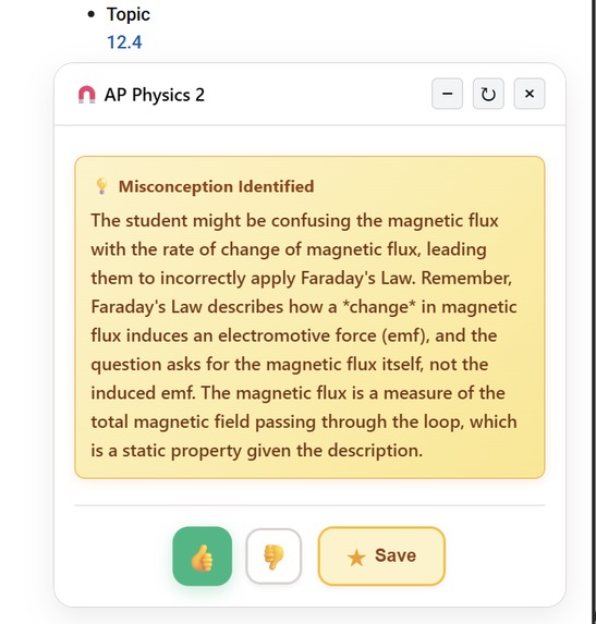 ReviewWise - A convenient in-browser AP tutor – screenshot 1