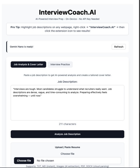 Interview Coach AI – screenshot 2