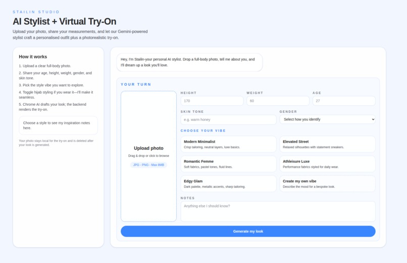 Stail.in – screenshot 1