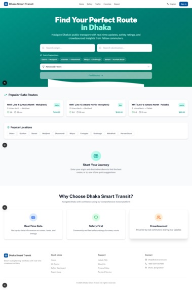 Smart Transit Bangladesh – screenshot 1