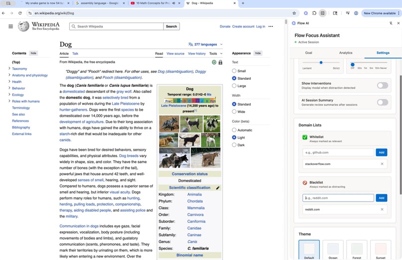 Flow AI: Chrome Extension for Focus and Productivity – screenshot 7