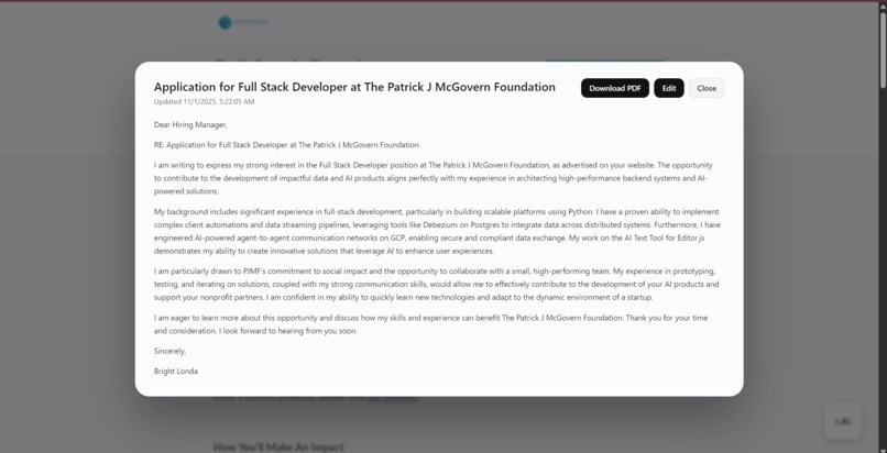 Resume in Seconds (RiseAi) – screenshot 2