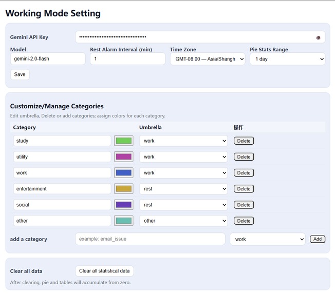 Working Mode – screenshot 2