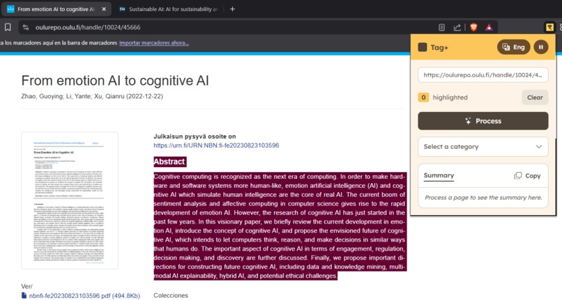 Tag+ – screenshot 3