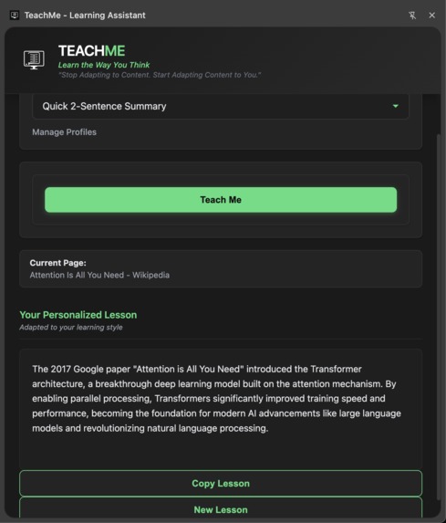 TeachMe – screenshot 3