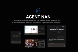AGENT NAN - an agentic ai chrome assistant built with MCP