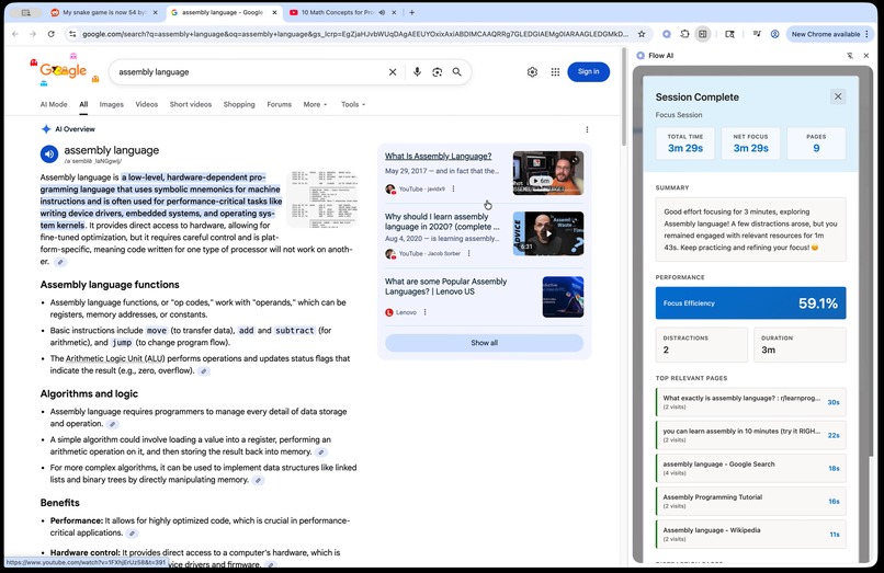 Flow AI: Chrome Extension for Focus and Productivity – screenshot 6