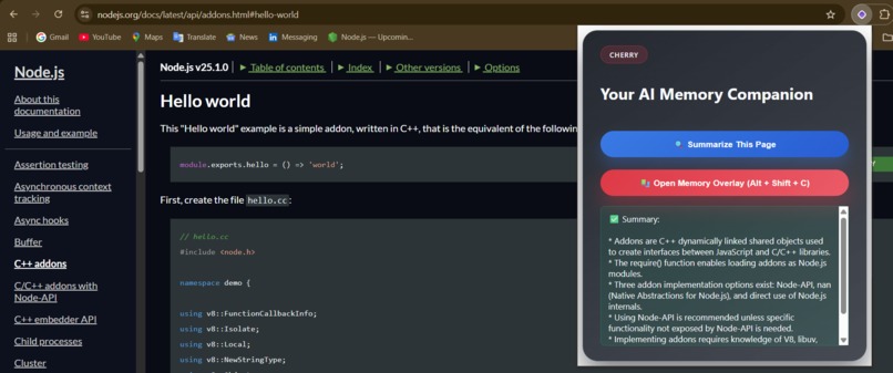 cherry – screenshot 2