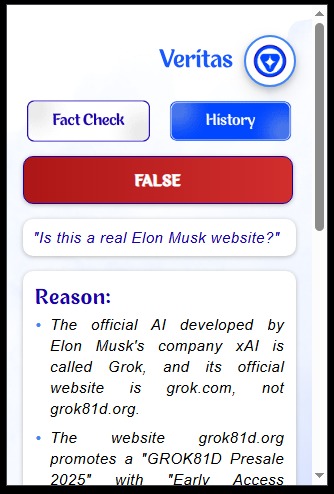 Veritas – screenshot 1