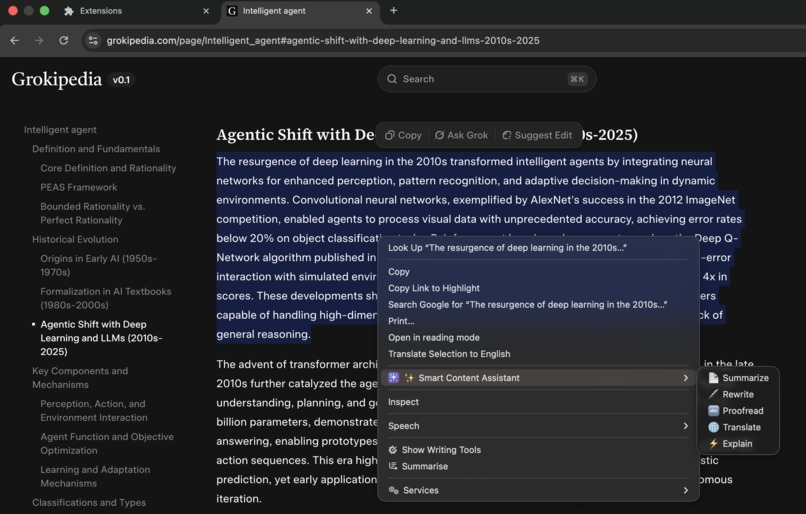 Smart Content Assistant – screenshot 2