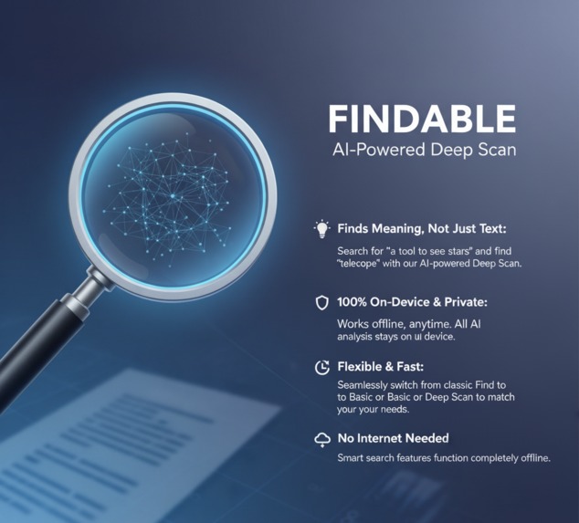 Findable – screenshot 1