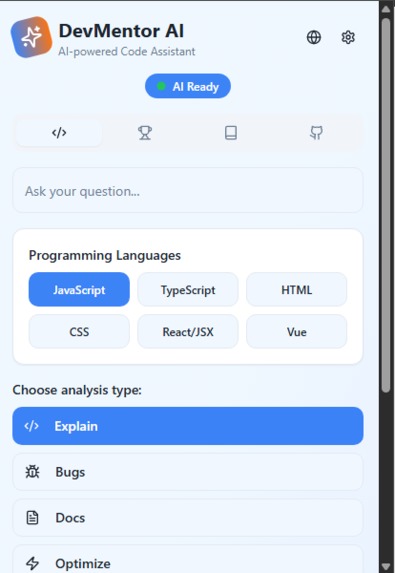 DevMentor AI – screenshot 3