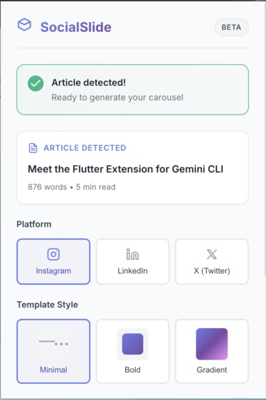 SocialSlide – screenshot 2