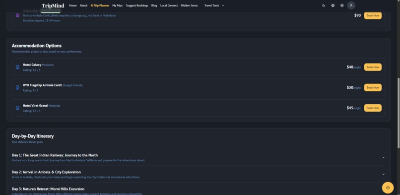 TripMind – screenshot 3